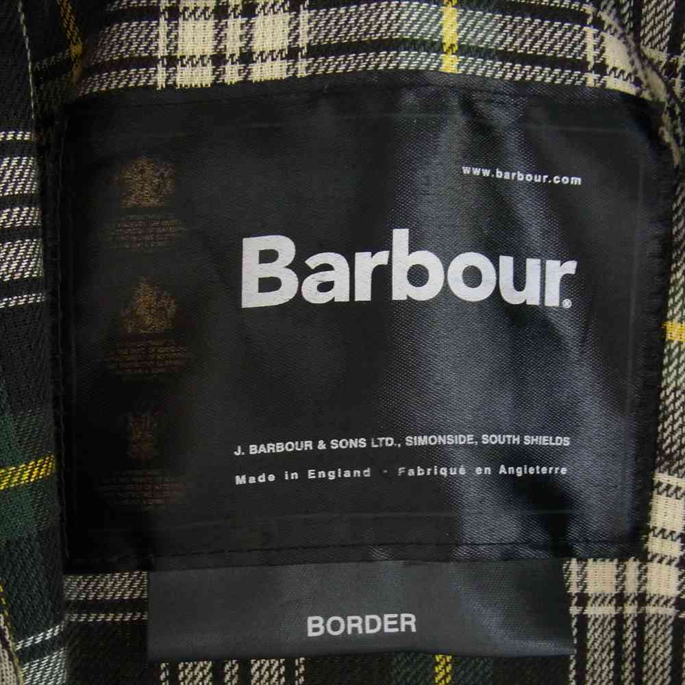 Barbour バブアー ジャケット 英国製 BORDER 38 ボーダー オイルド