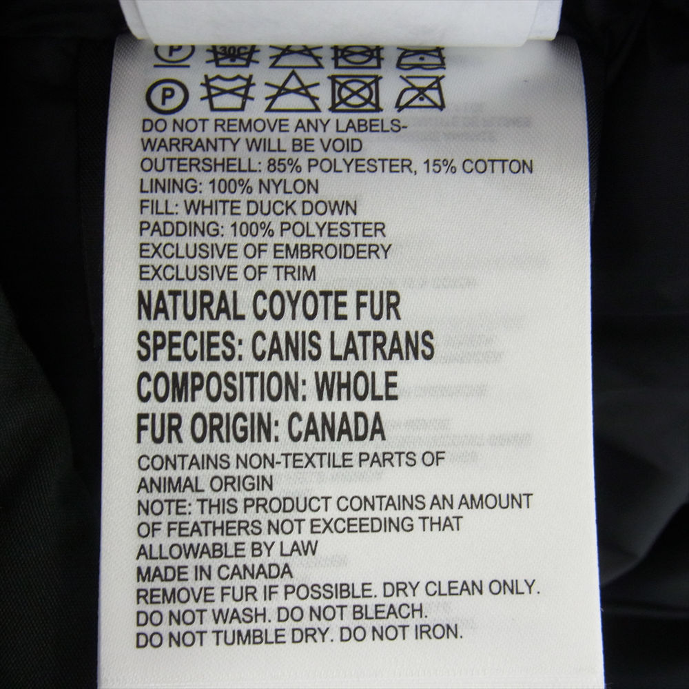 CANADA GOOSE カナダグース ダウンジャケット 3571JM 国内正規