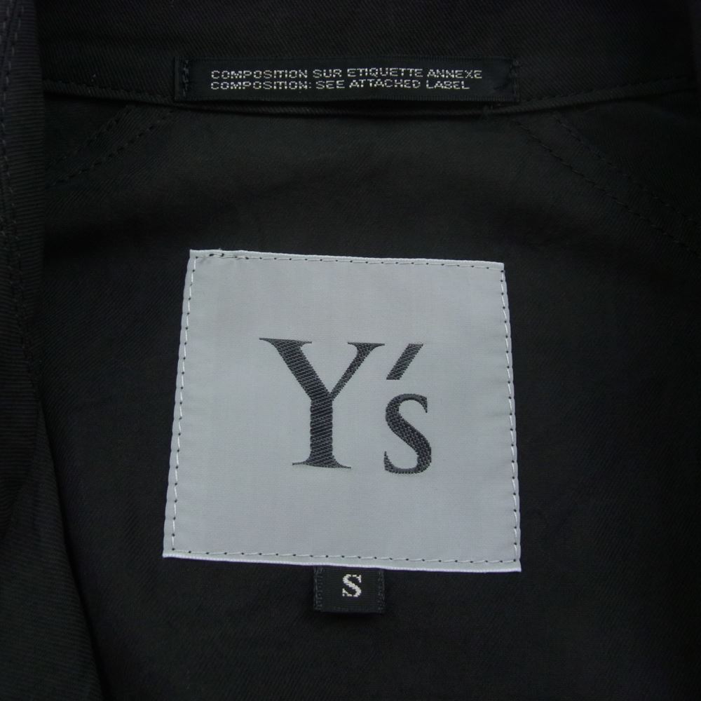 Yohji Yamamoto ヨウジヤマモト コート 1001 Ys ワイズ 襟変形