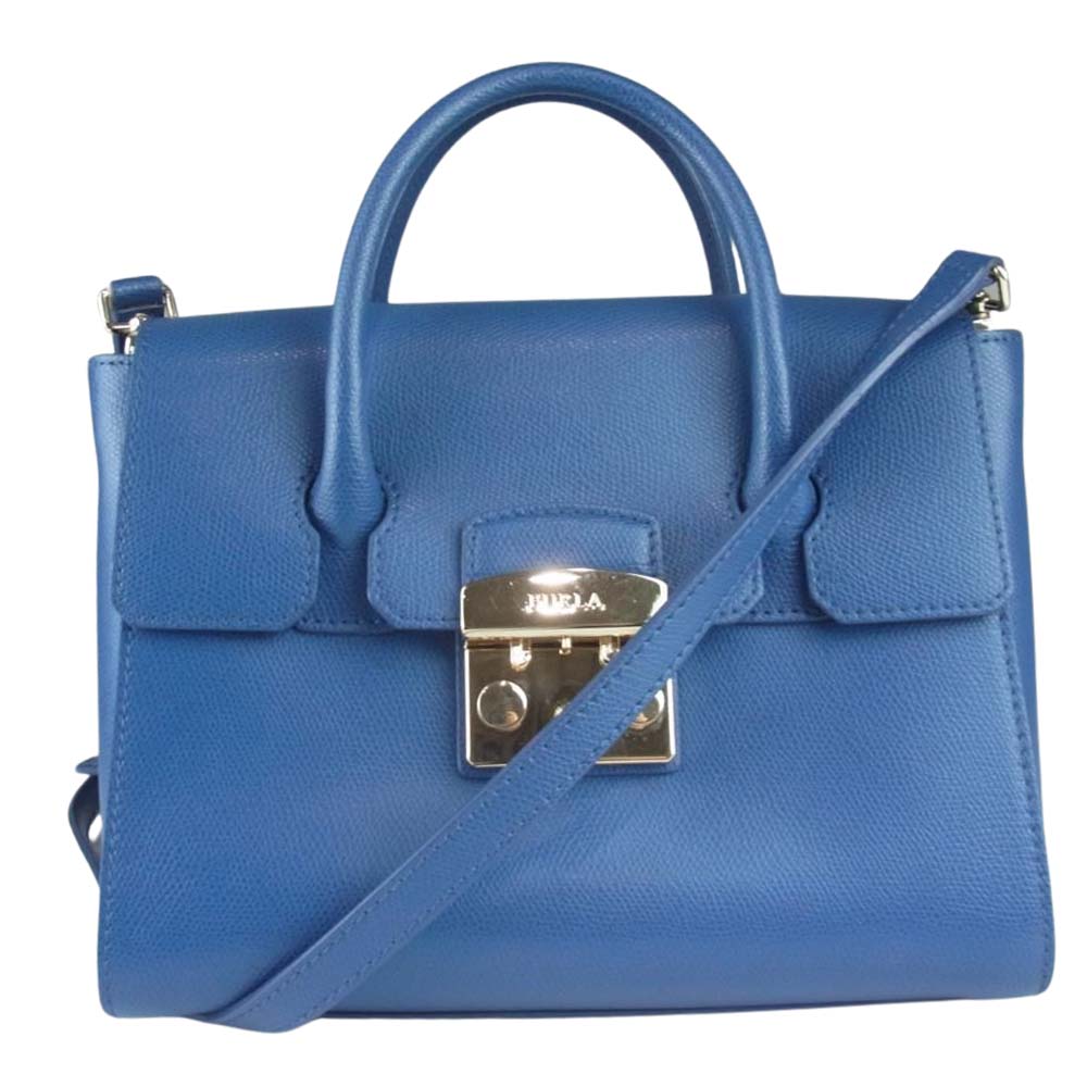 Furla フルラ 228116 G6836 METROPOLIS SATCHEL S 2WAY ハンドバッグ ...