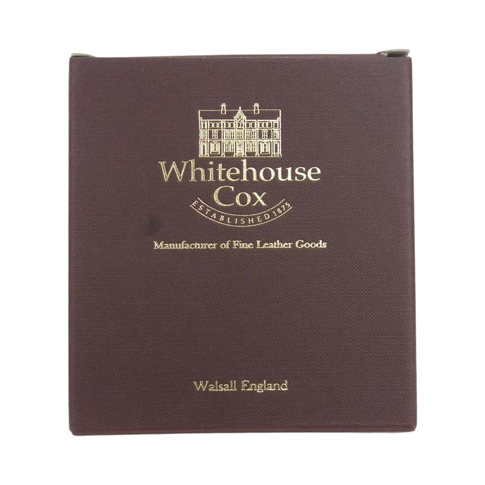 WHITE HOUSE COX ホワイトハウスコックス 財布 S8772 NOTE CASE