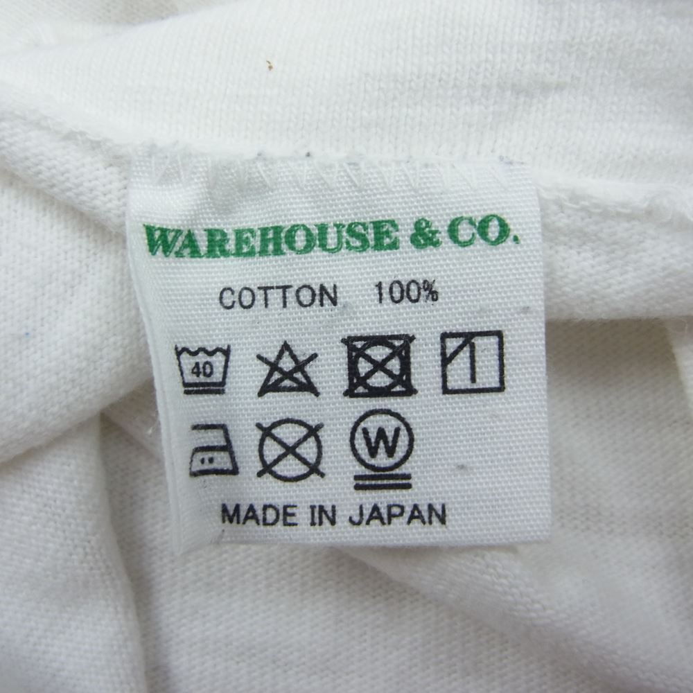 WAREHOUSE ウエアハウス Ｔシャツ 4601 BRUIN ロゴ 半袖 Tシャツ