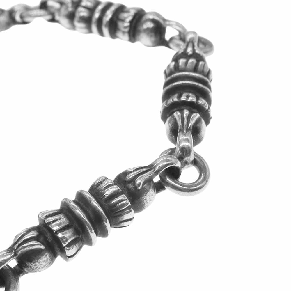 CHROME HEARTS クロムハーツ（原本無） ブレスレット BARREL バレルリンク ブレスレット 7リンク シルバー系