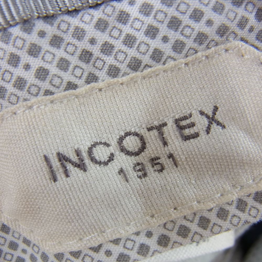 INCOTEX インコテックス パンツ 1NT035 100's ウール スラックス
