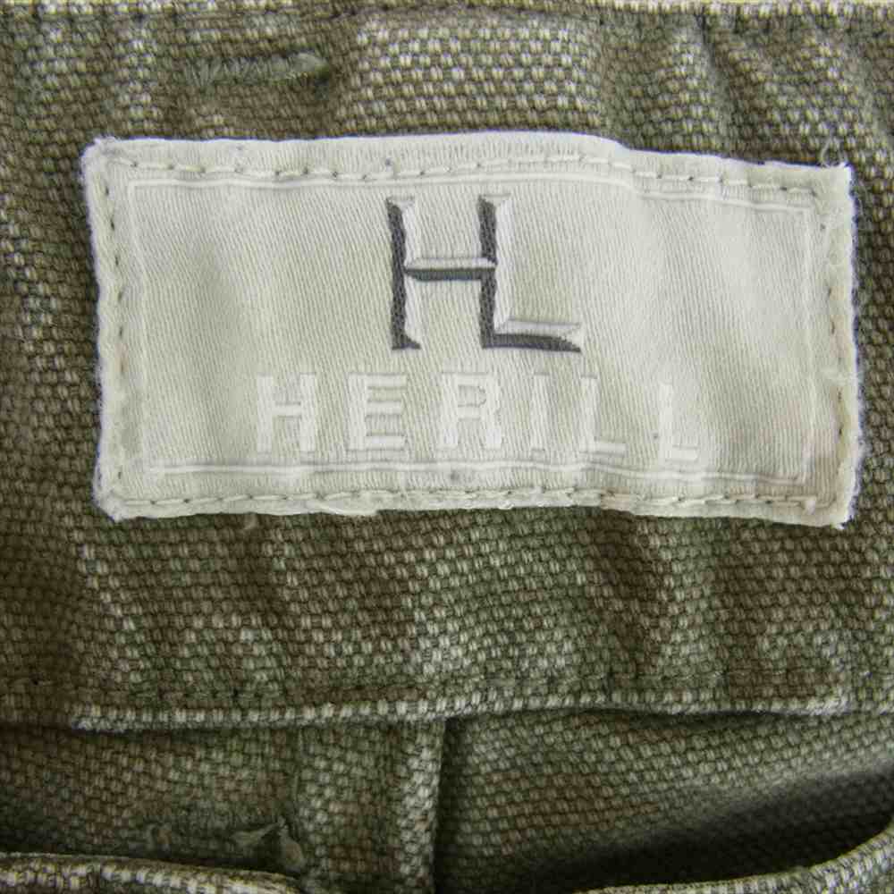 ヘリル HERILL カーゴパンツ 22AW 22-030-HL-8020-3 Duck Cargopants