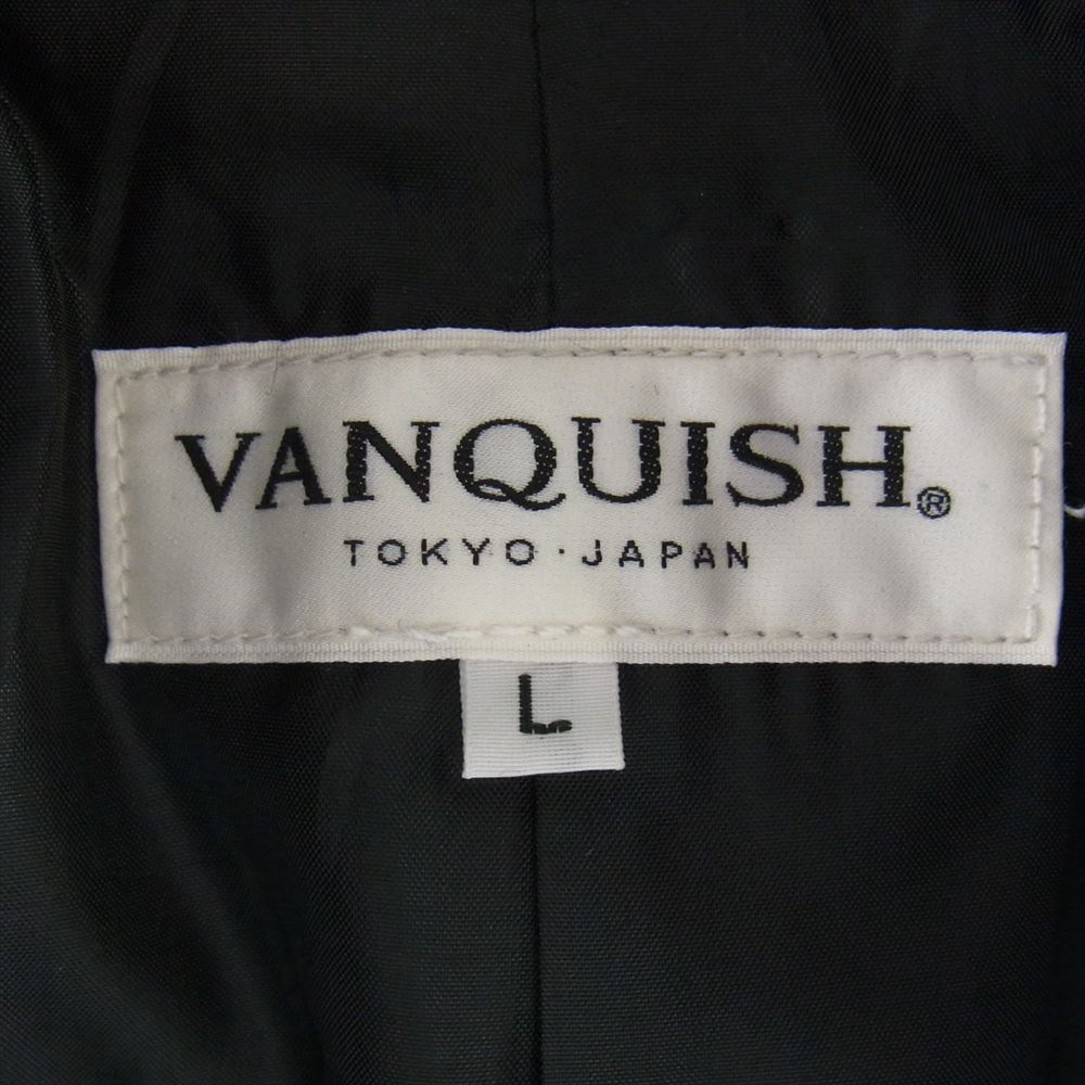 VANQUISH ヴァンキッシュ ピーコート VJJ6054 メルトン ロング Pコート