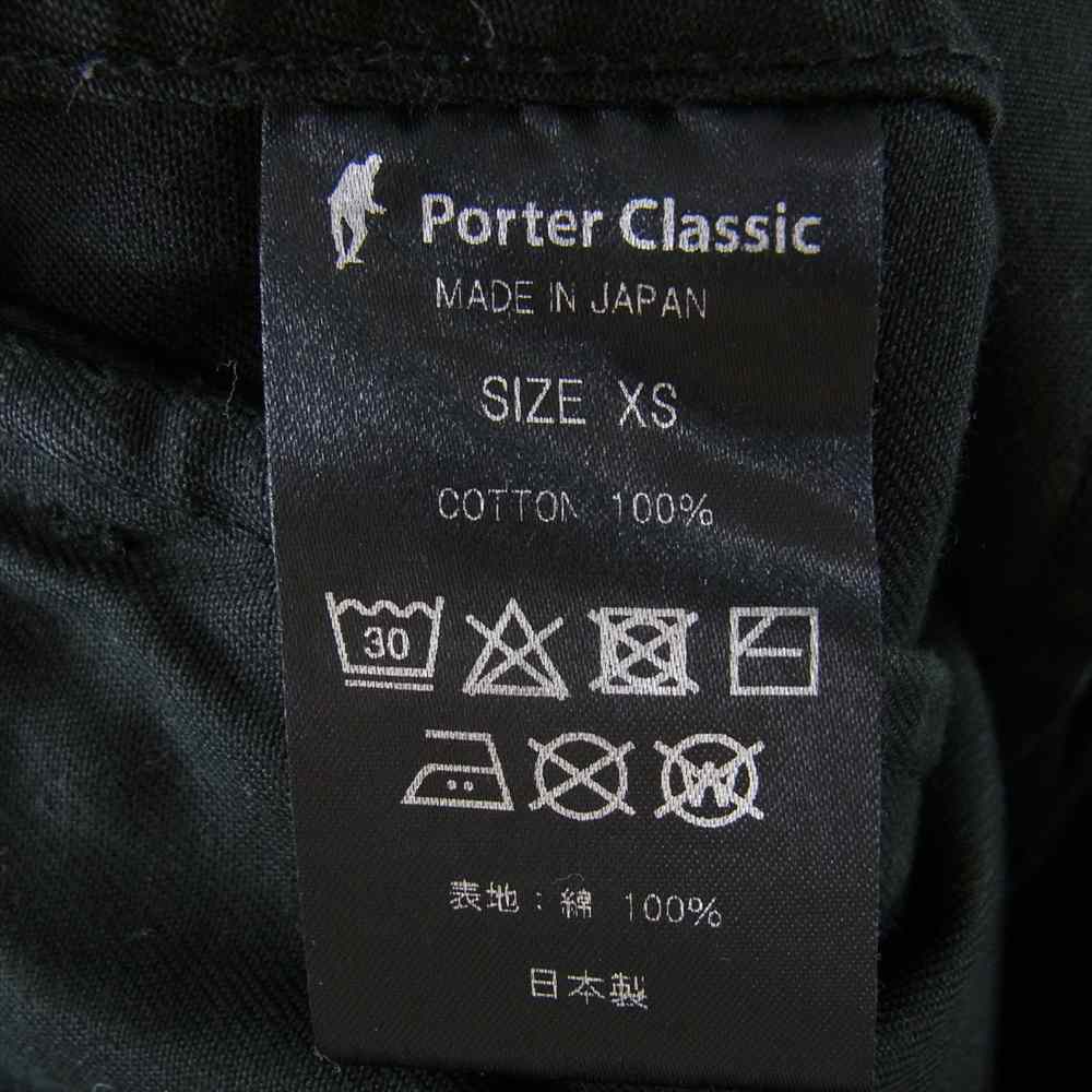 PORTER CLASSIC ポータークラシック パンツ テーパード チノパンツ