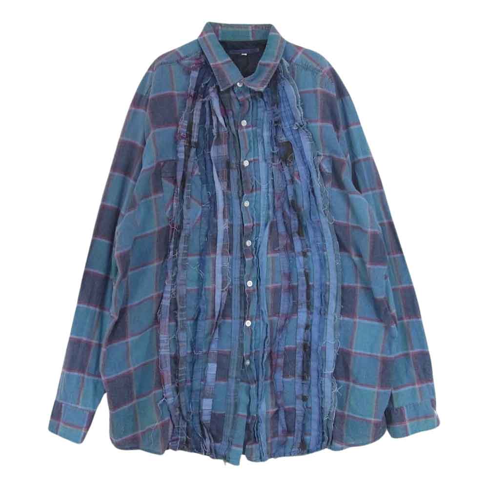 リビルドバイニ−ドルズ Rebuild by Needles 長袖シャツ Flannel Shirt