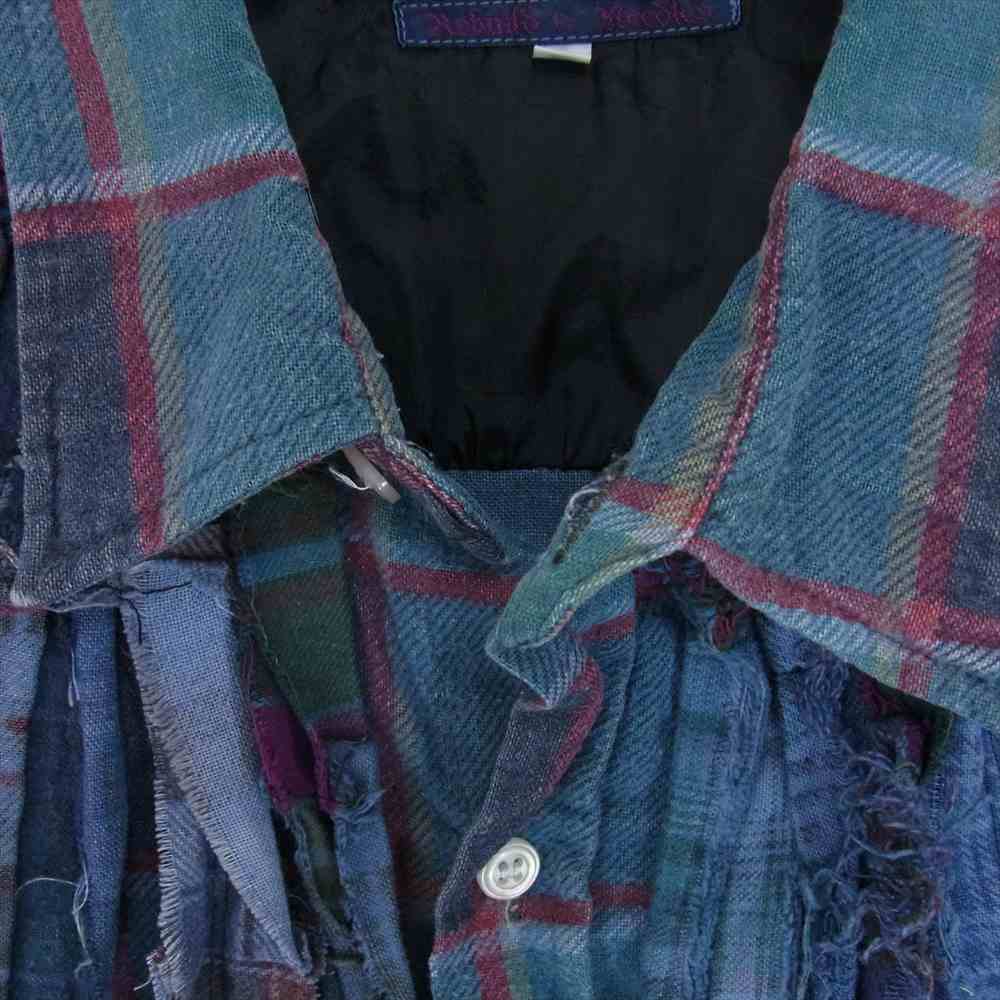 リビルドバイニ−ドルズ Rebuild by Needles 長袖シャツ Flannel Shirt