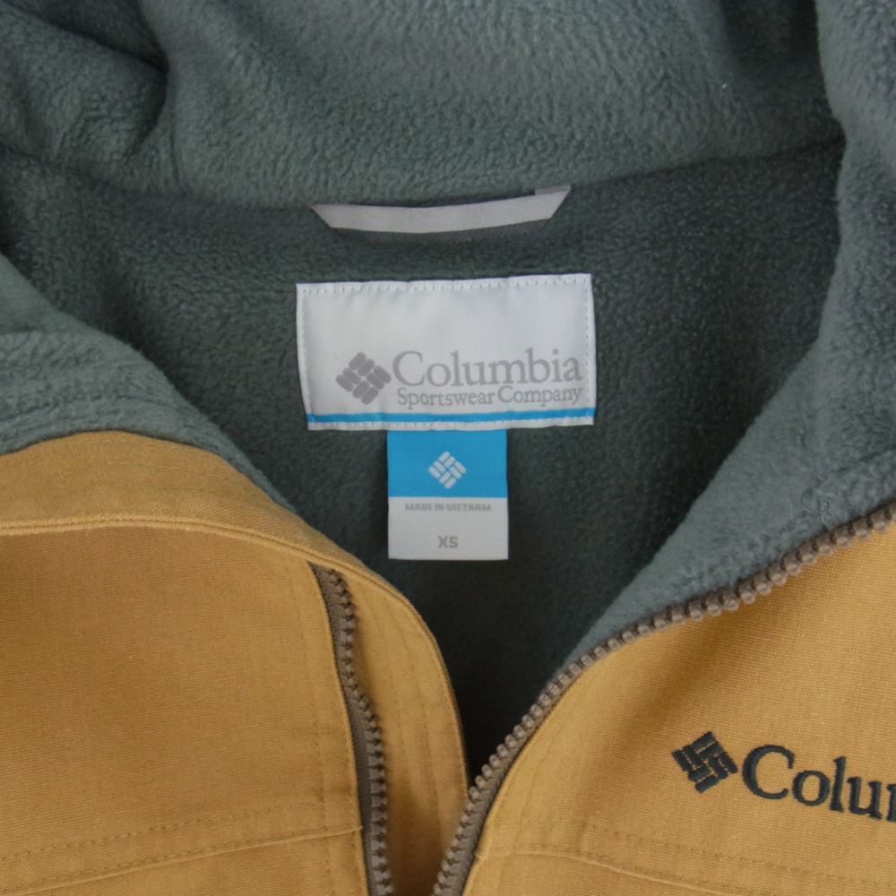 Columbia コロンビア ジャケット ロマビスタ フーディー フリース ジャケット ライトブラウン系 XS