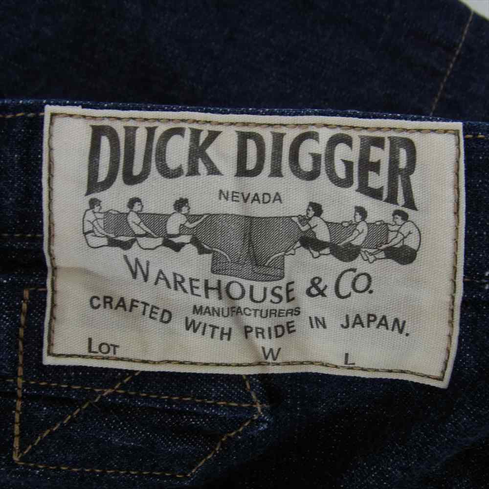 WAREHOUSE ウエアハウス デニムパンツ DUCK DIGGER WAISTOVERALL