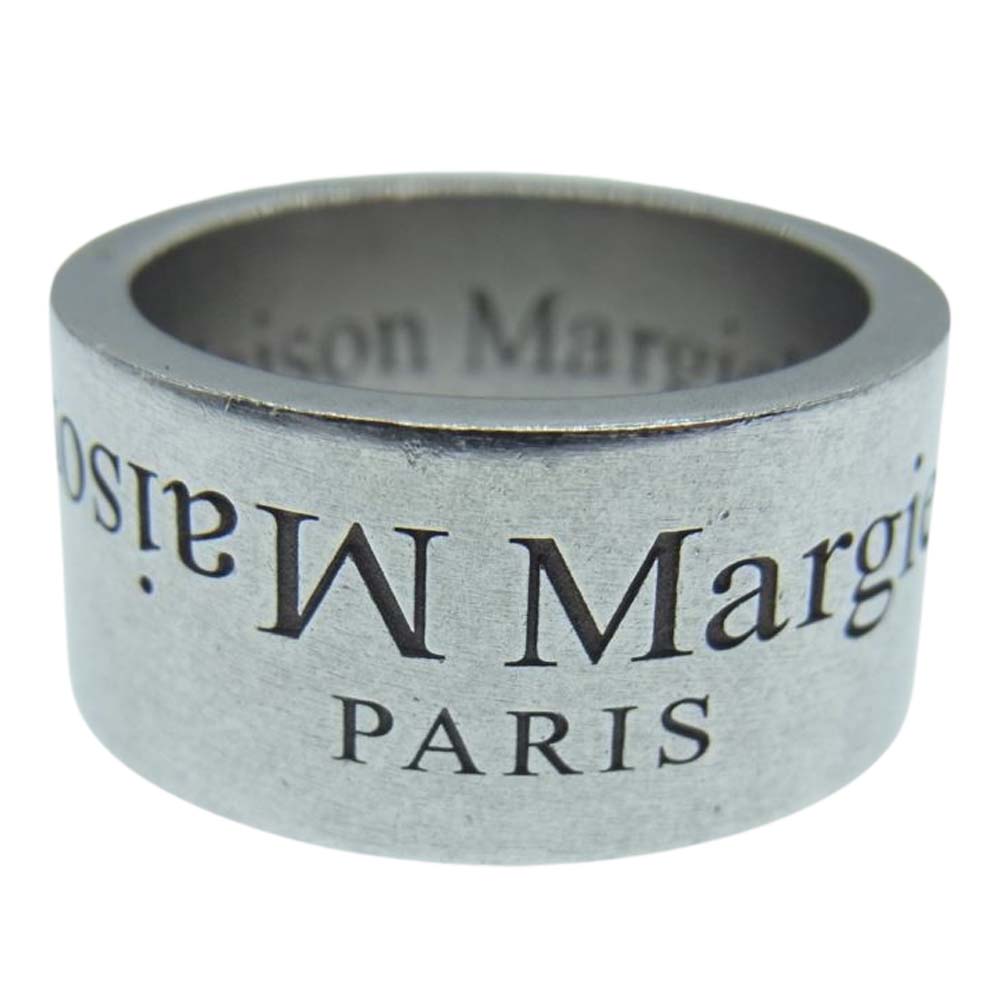 リング(指輪)専用　Maison Margiela マルジェラ ロゴ シルバー リング M