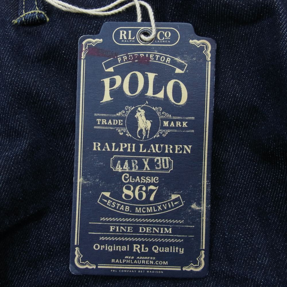 POLO RALPH LAUREN ポロ・ラルフローレン デニムパンツ CLASSIC 867