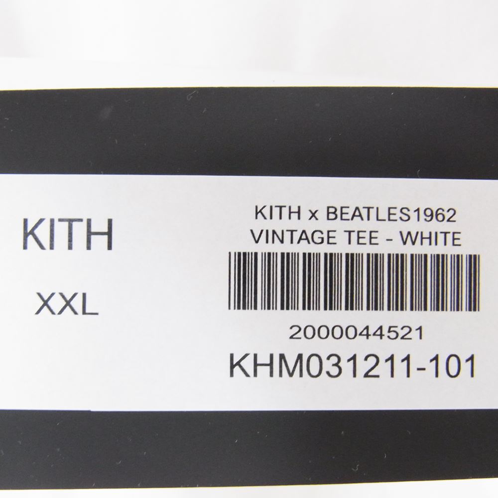 キス KITH Ｔシャツ KHM031211-101 × The Beatles ビートルズ 1962