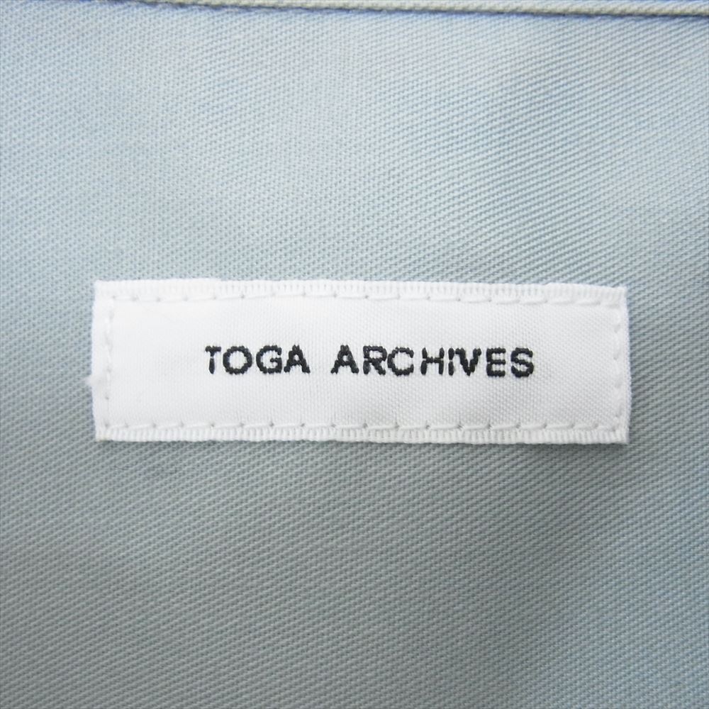 TOGA トーガ 長袖シャツ 21AW TC12-FJ511 ARCHIVES アーカイブス