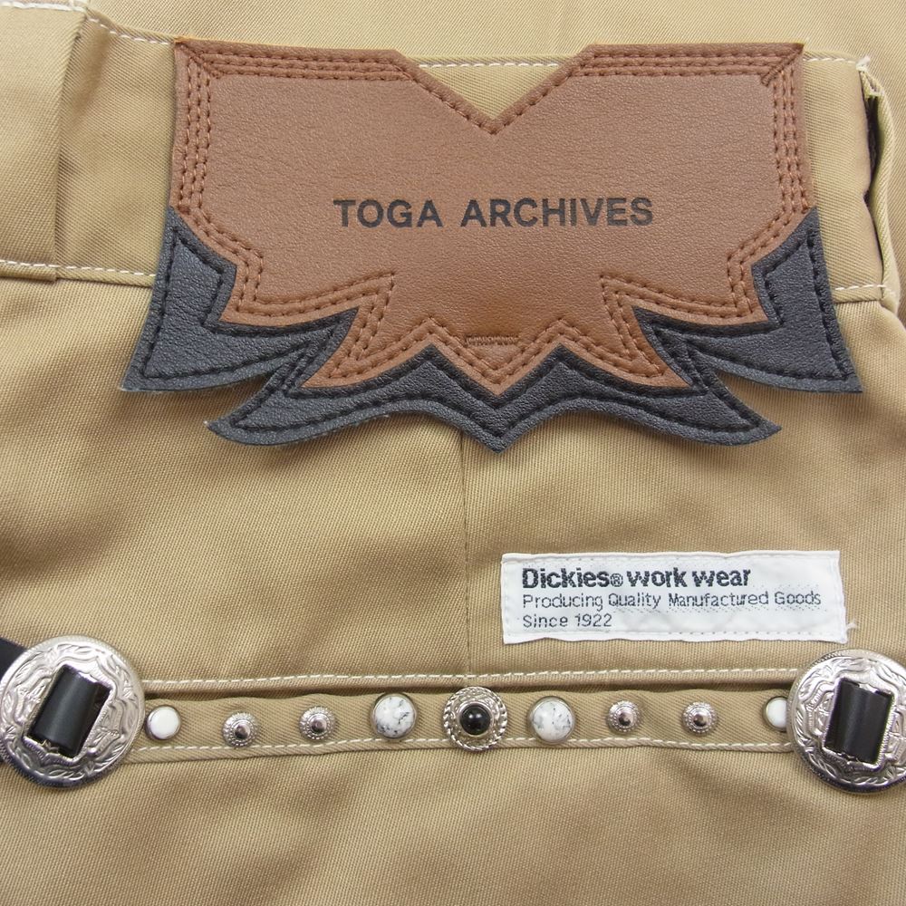 TOGA トーガ パンツ 22SS TC21-FF521 ARCHIVES アーカイブス DICKIES