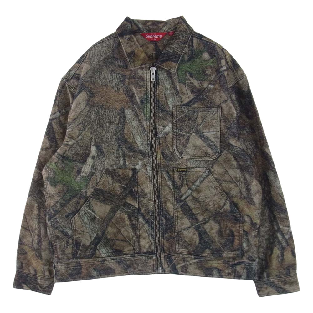 Supreme シュプリーム ジャケット 23AW Moleskin Work Jacket Camo 総