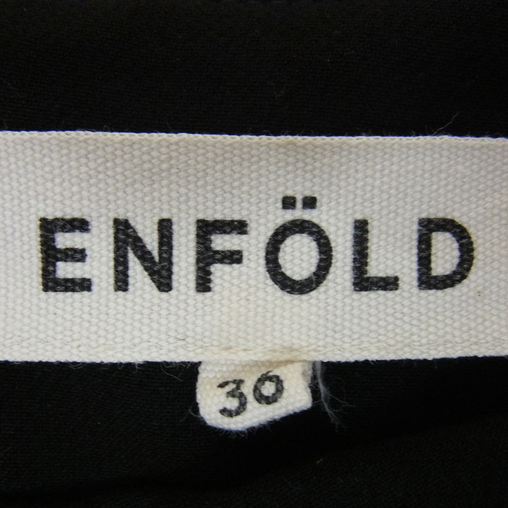 ENFOLD エンフォルド ワンピース 3008A233-1330 スポンジ ダブルクロス