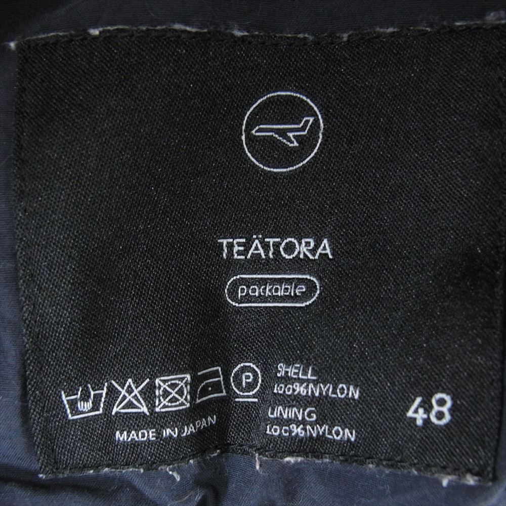 TEATORA テアトラ パンツ tt-004-P WALLET PANTS packable ネイビー系