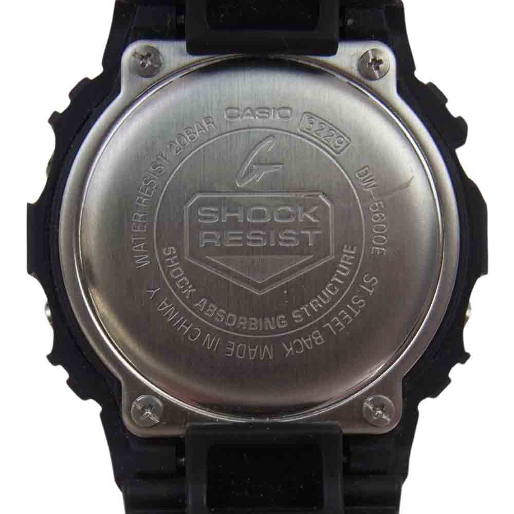 G-SHOCK ジーショック 時計 DW-5600E 5600 SERIES スクエア ウォッチ 時計 ブラック系 G-SHOCK USED/古着（ デジタル腕時計）｜G-SHOCKのUSED/古着通販サイト SMASELL（スマセル）
