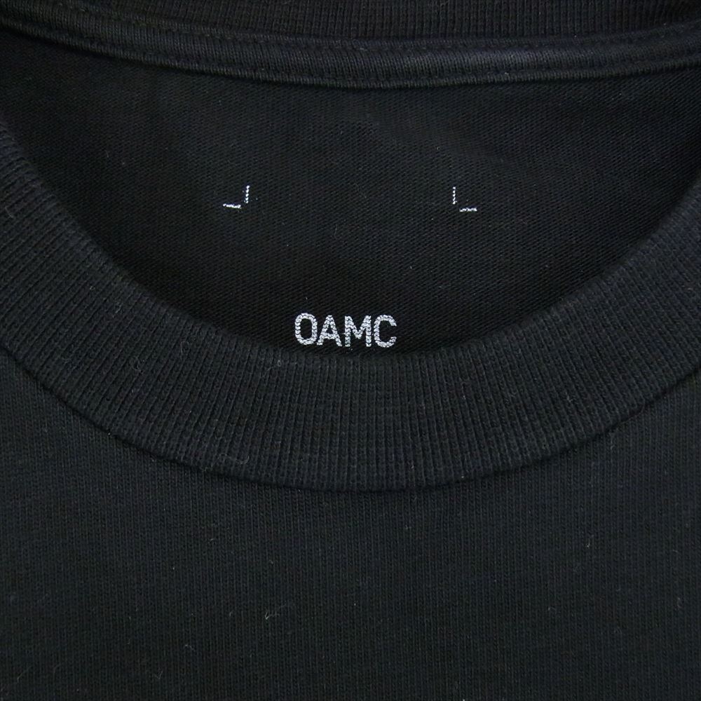 オーエーエムシー OAMC 19SS バックプリント シャツ ジャケット S 黒