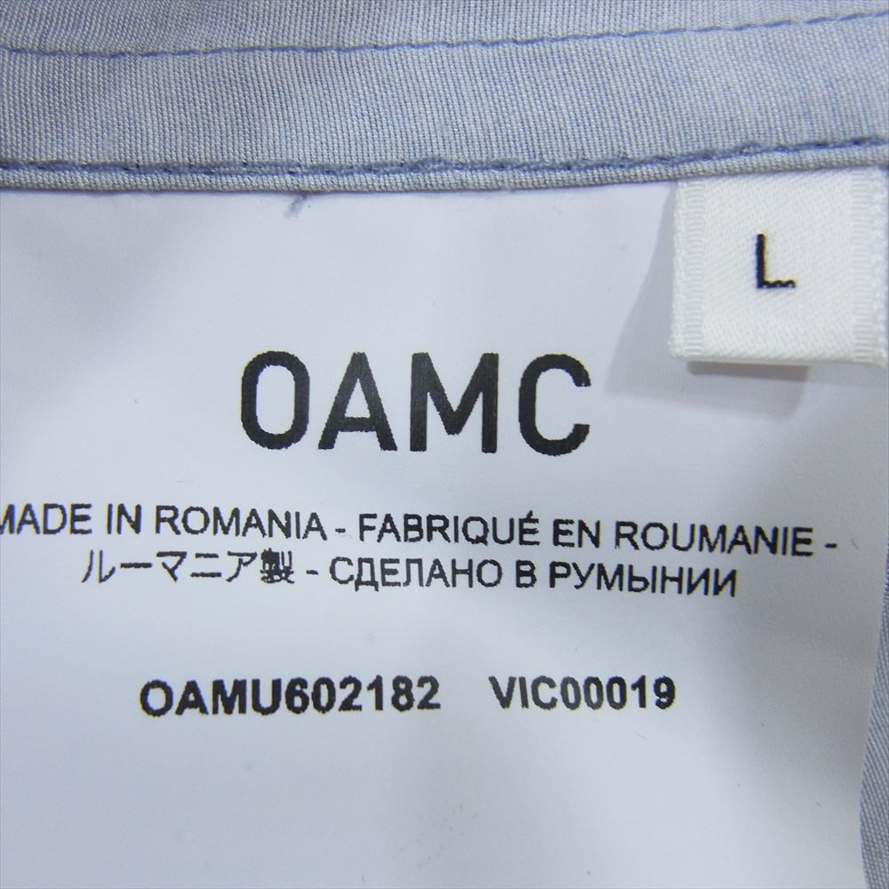 オーエーエムシー OAMC 長袖シャツ OAMU602182 オープンカラー シャツ