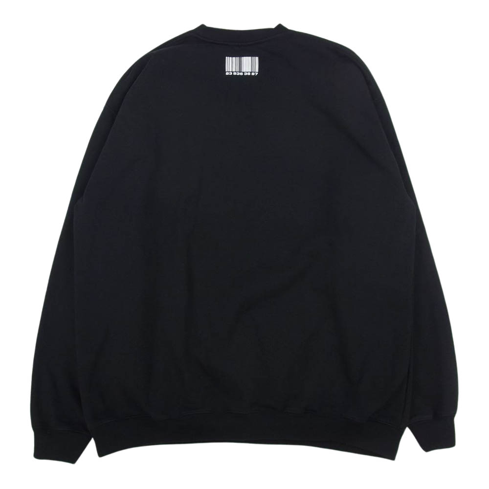 VETEMENTS ヴェトモン スウェット VL12TR140B VTMNTS BARCODE