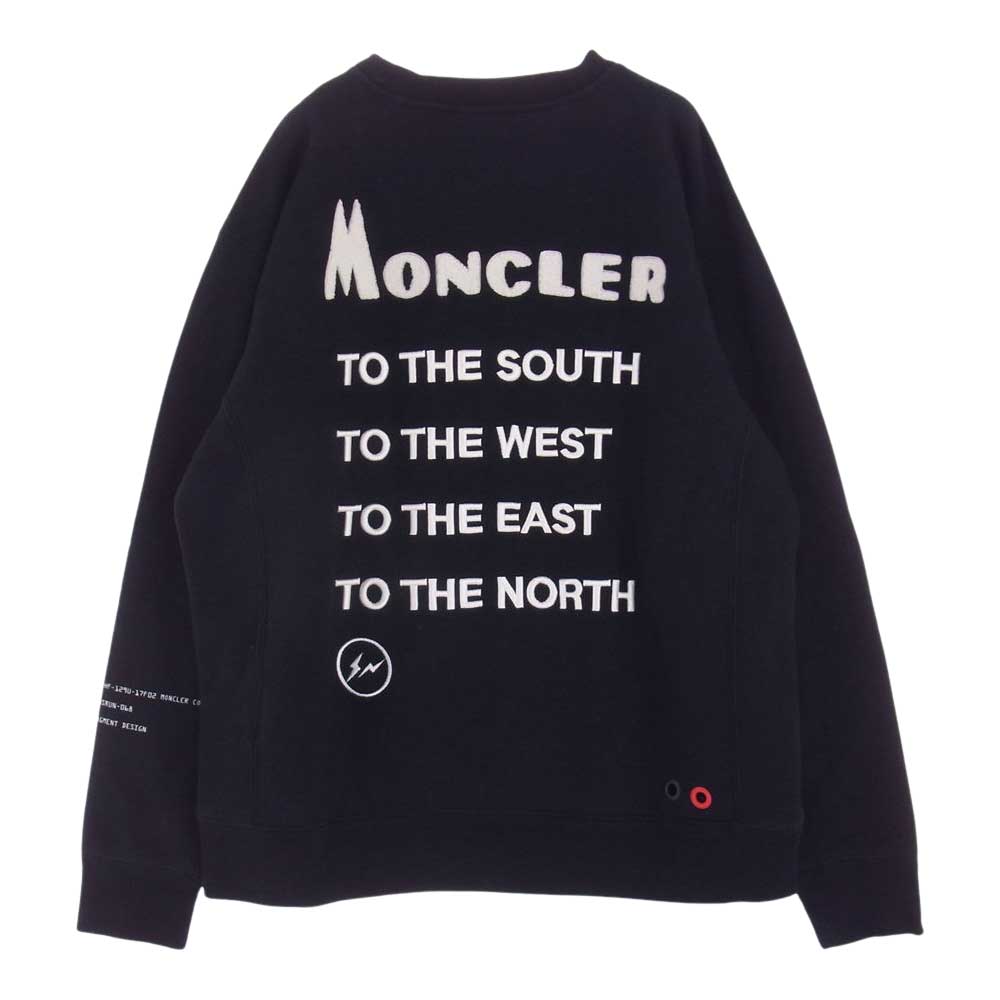 MONCLER モンクレール スウェット D209U8040250 × fragment design ...