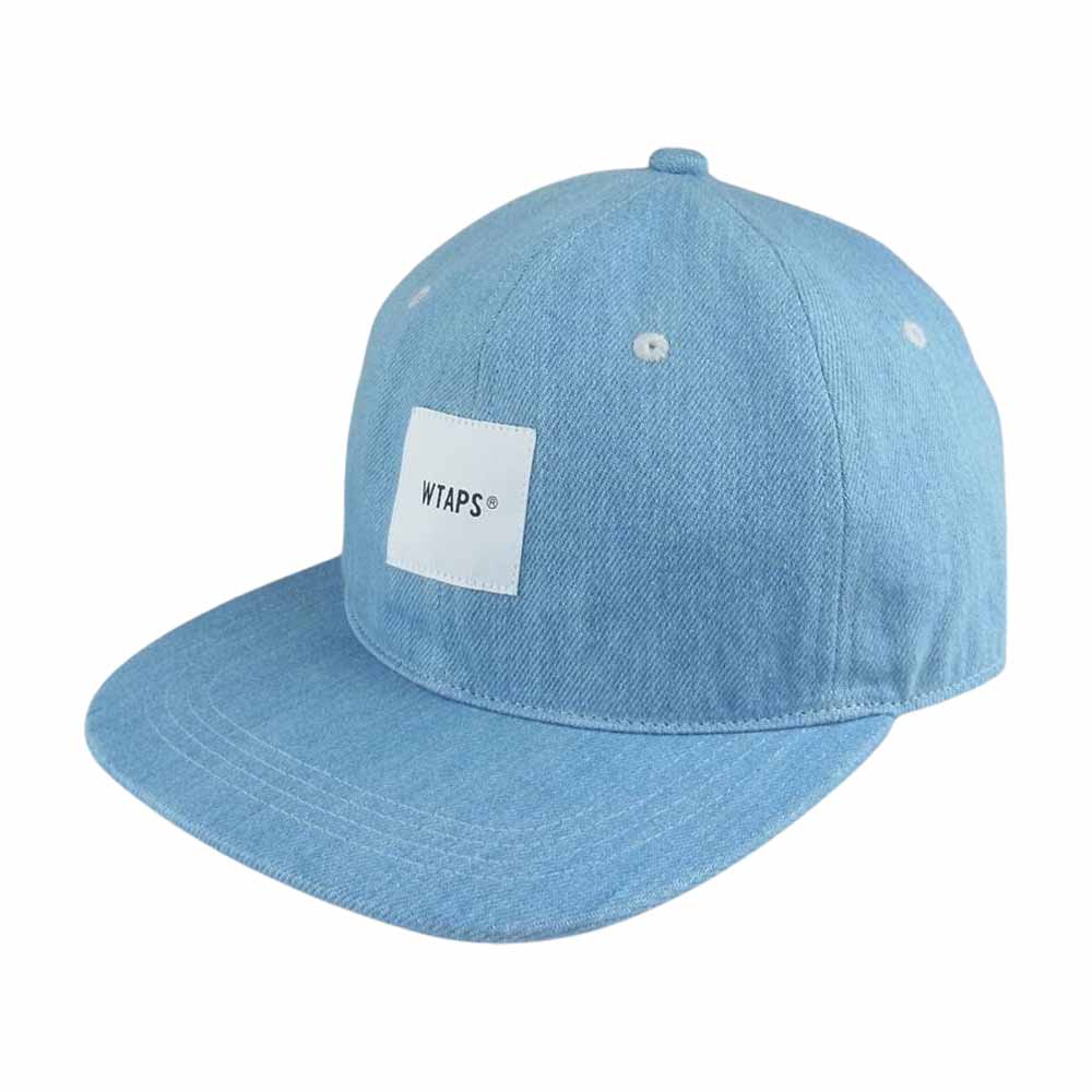 W)TAPS DENIM CAP INDIGO COTTON