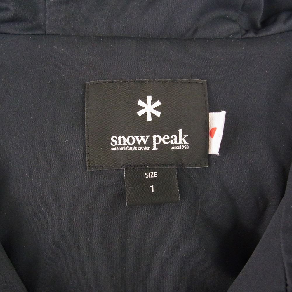 snowpeak スノーピーク ジャケット SW-17AU007 Insilated Hoodie