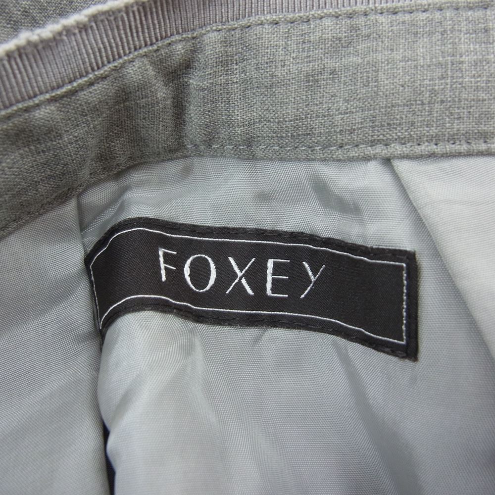 FOXEY フォクシー スカート 34203-SSFY26T ウールブレンド ベル