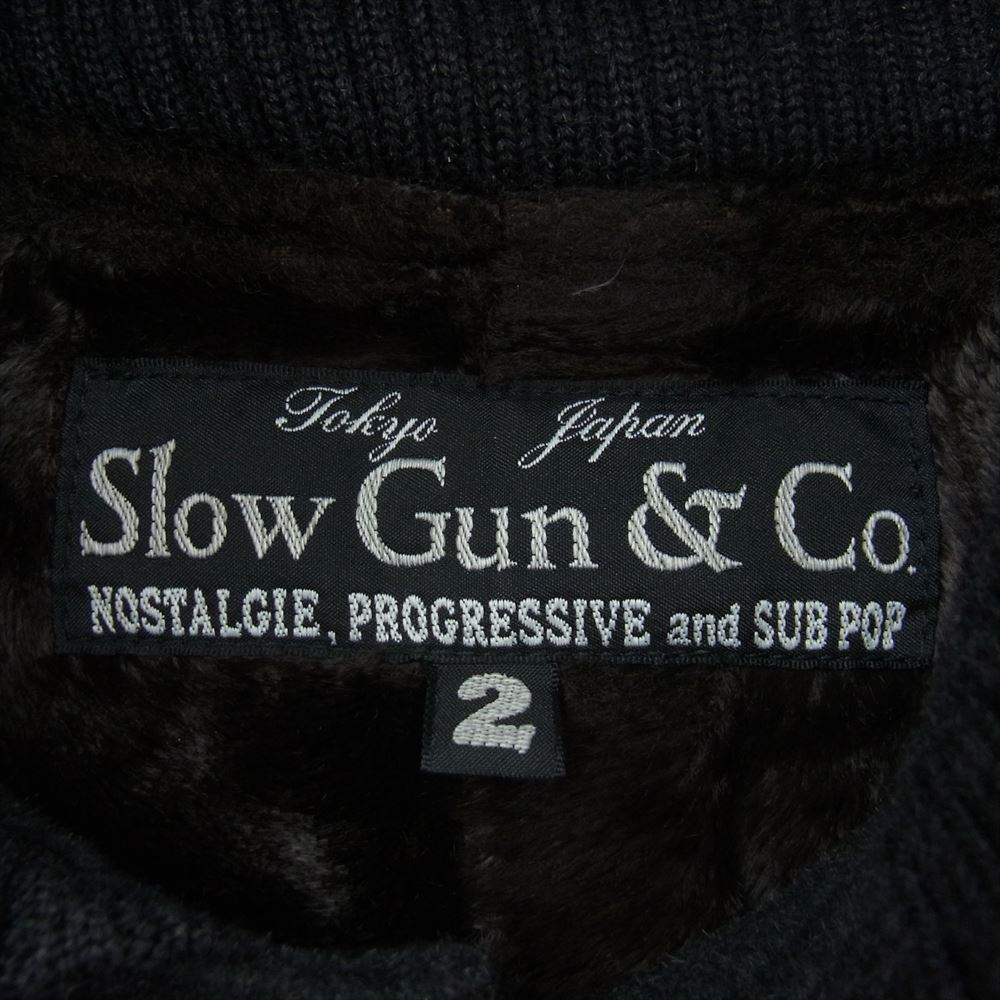 Slow Gun Co. 長袖 ポップ裏地 チェック柄 テーラードジャケット