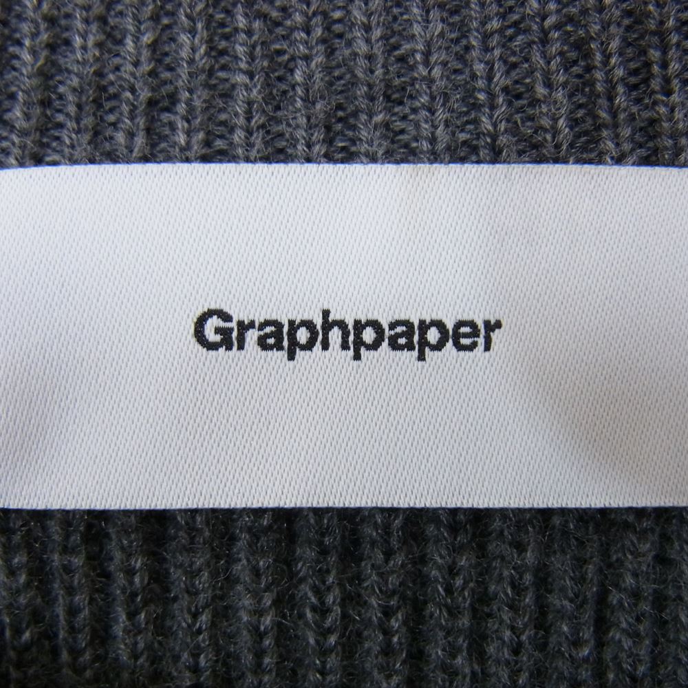 GRAPHPAPER グラフペーパー ニット 20AW GM203-80009B High Density