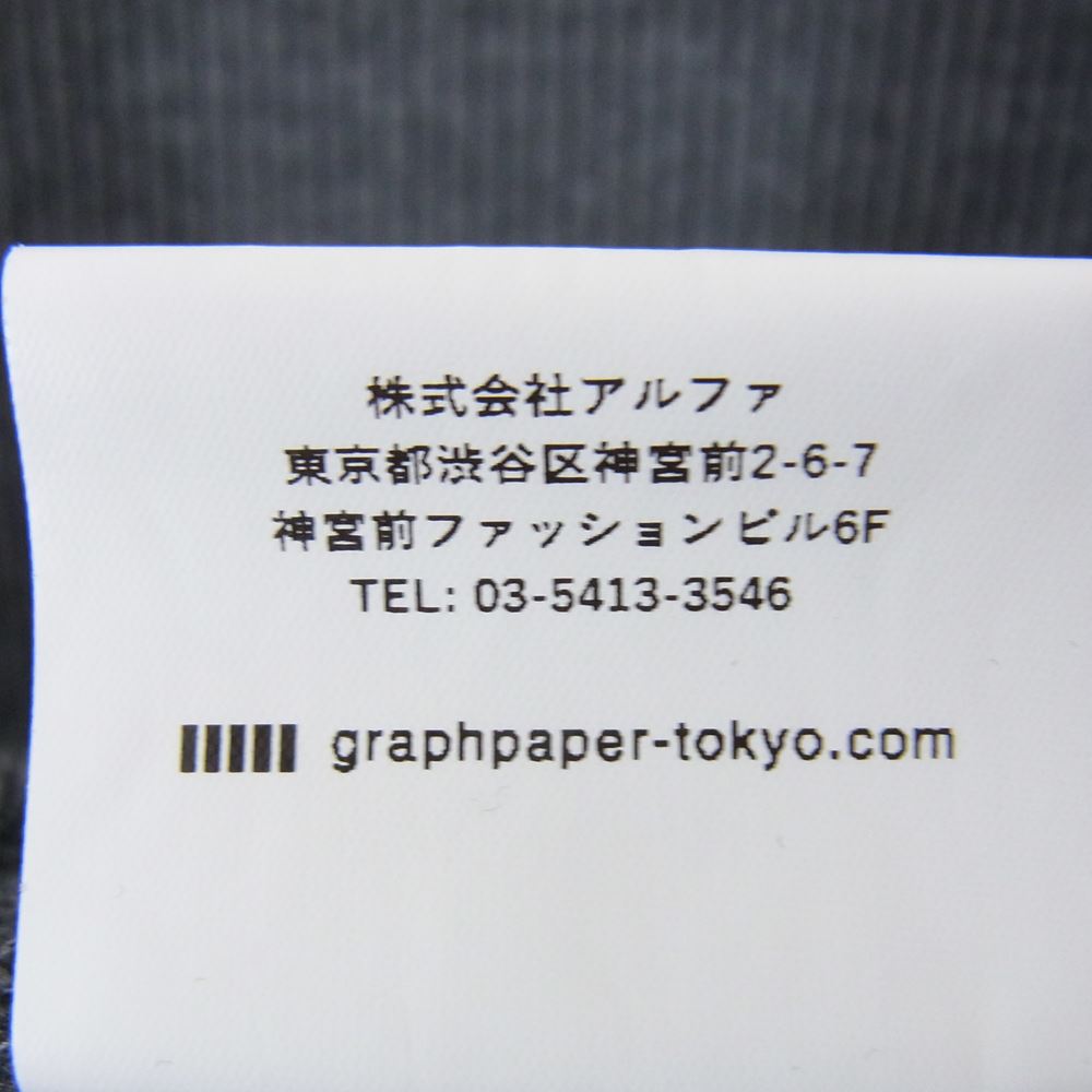 GRAPHPAPER グラフペーパー ニット 20AW GM203-80009B High Density