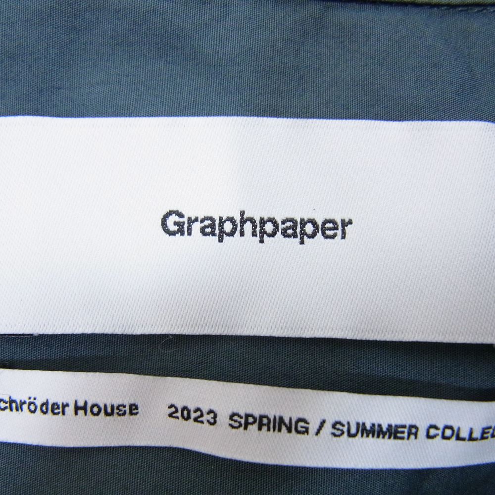 GRAPHPAPER グラフペーパー 長袖シャツ 23SS GM231-50080C Broad L/S ...