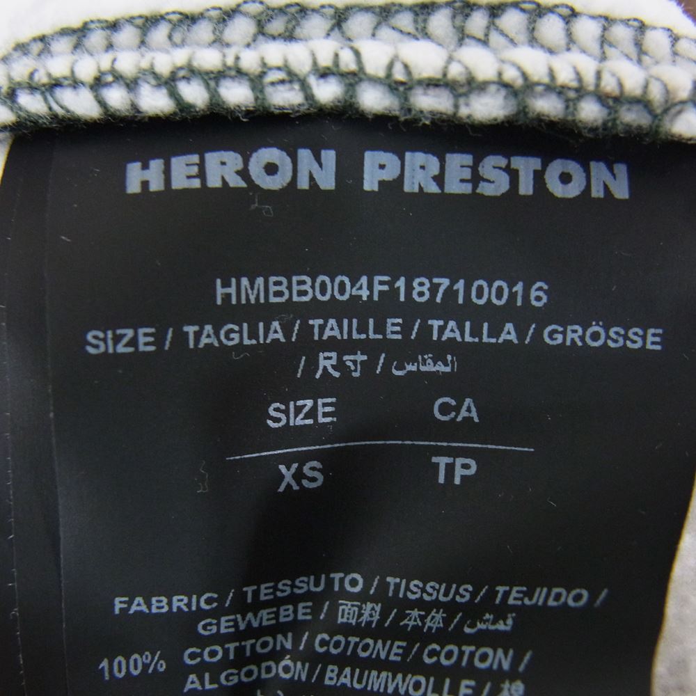 ヘロンプレストン Heron Preston パーカー HMBB004F18710016