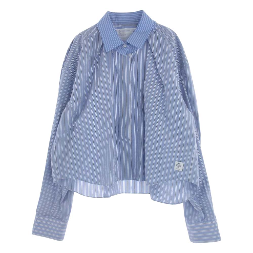 Sacai サカイ ブラウス 23SS 23-06526 Thomas Mason Cotton Poplin