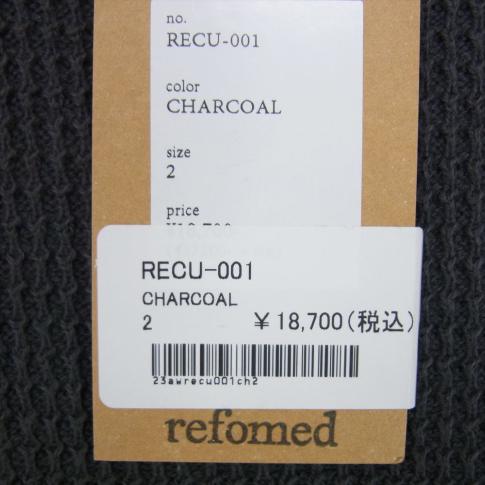 リフォメッド refomed ニット RECU-001 AZEAMI THERMAL TEE サーマル