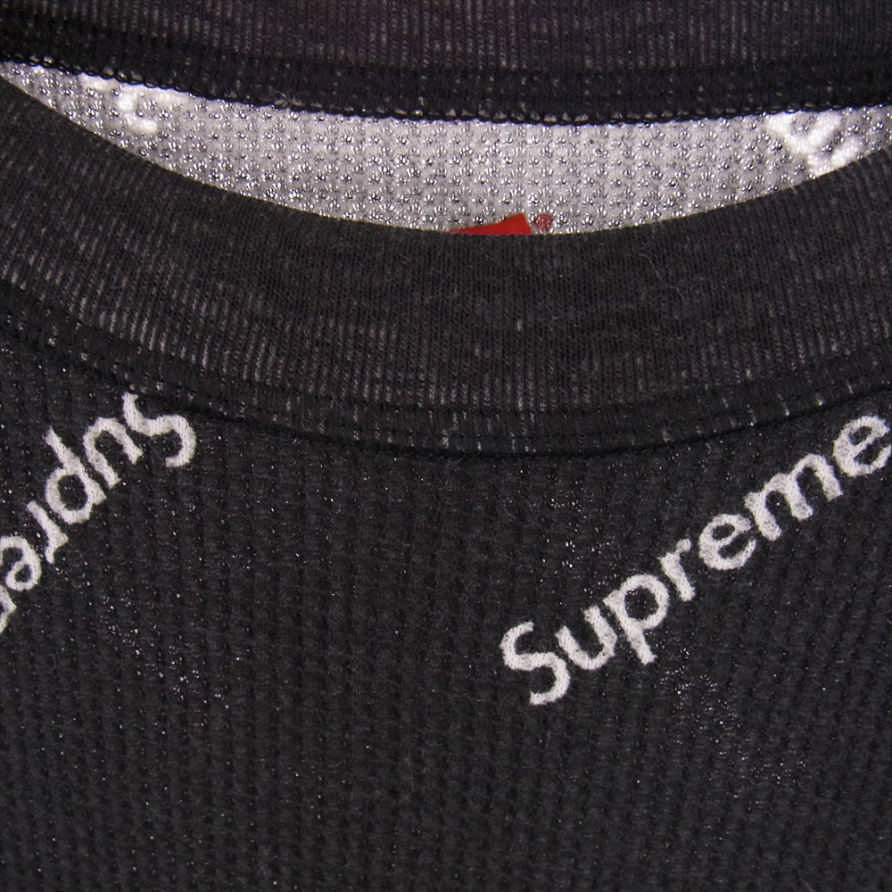 Supreme シュプリーム カットソー × Hanes ヘインズ Thermal CREW