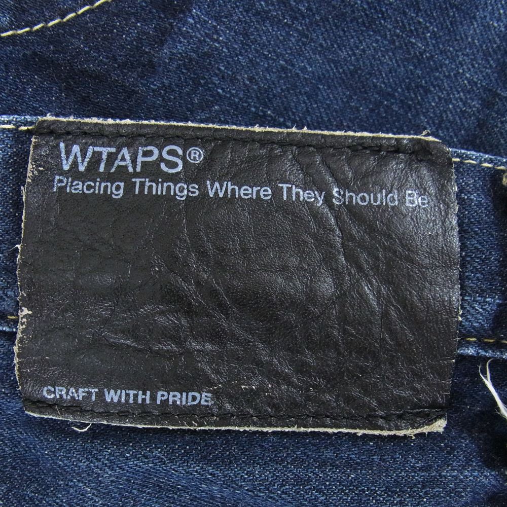 WTAPS ダブルタップス デニムパンツ 13SS 131GWDT-PTM04 BLUES SKINNY