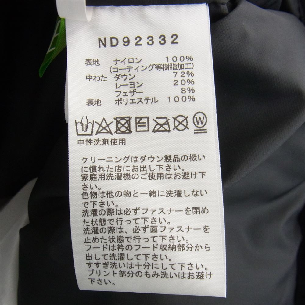 THE NORTH FACE ノースフェイス ダウンジャケット ND92332 GTX Nuptse