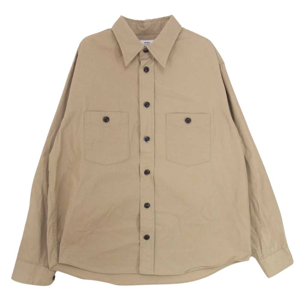 VISVIM ビズビム 長袖シャツ 19AW 0119205011022 USM ALBACORE SHIRT L