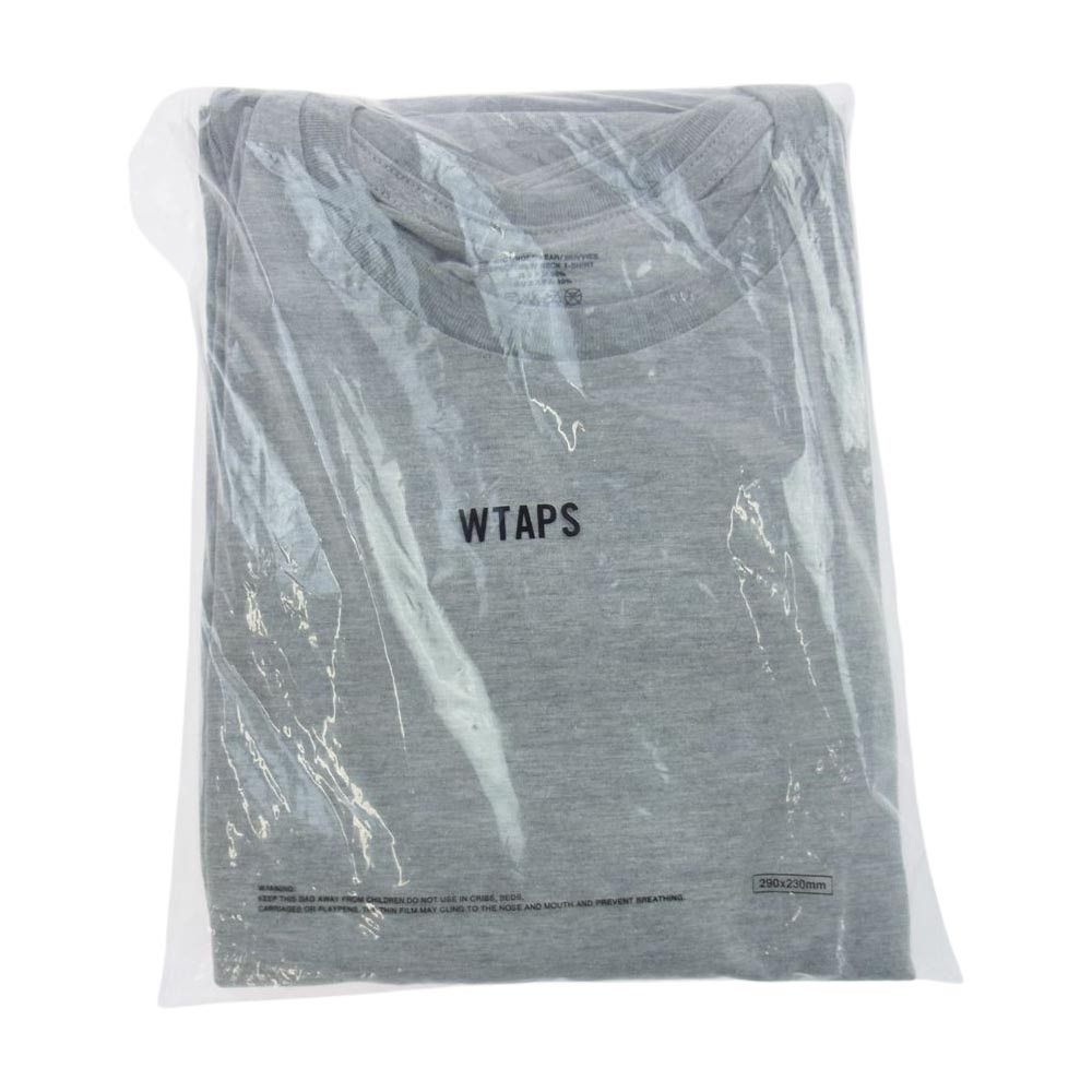 WTAPS ダブルタップス Tシャツ・カットソー 3(L位) グレー