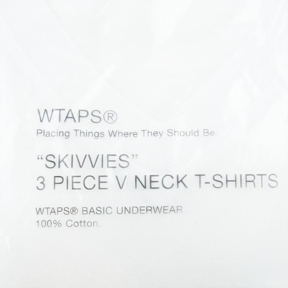 WTAPS ダブルタップス Ｔシャツ GWDT-UWM07 SKIVVIES TEE ３ PIECE V