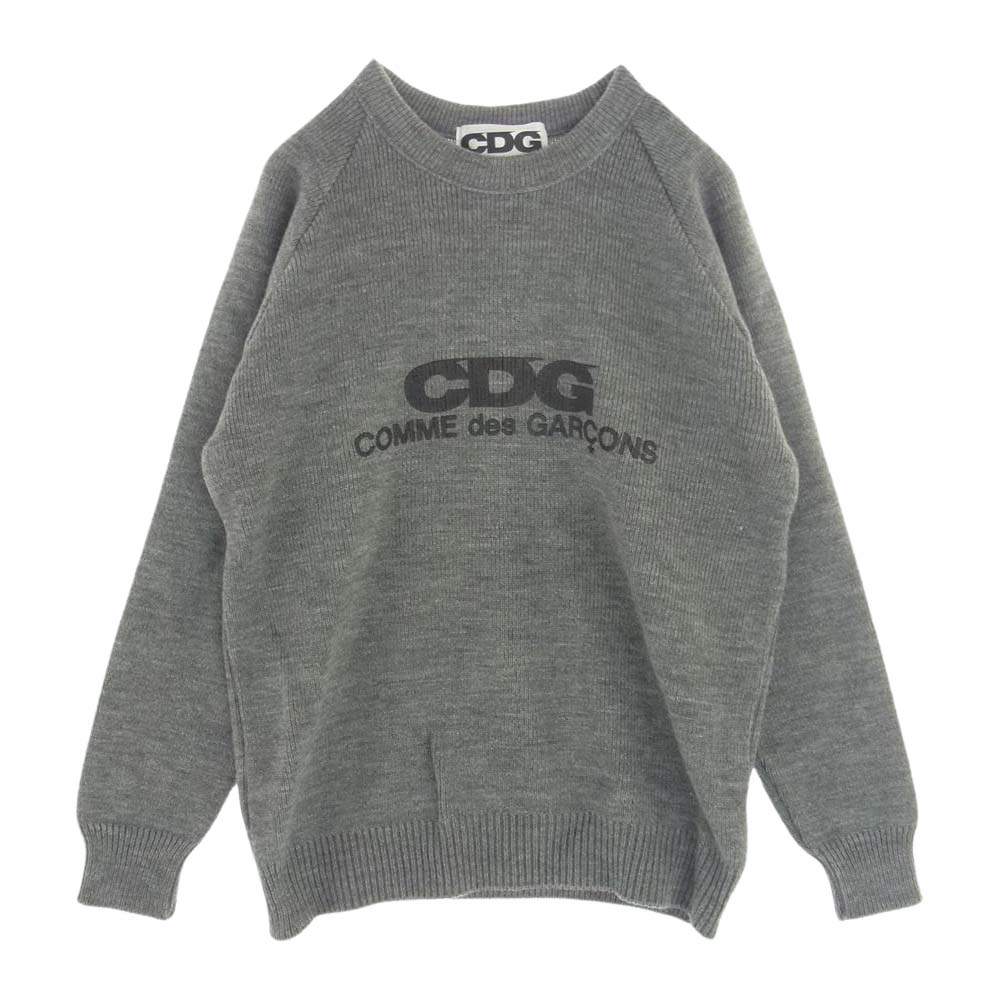 未使用に近い】CDG コムデギャルソン ニット セーター ブラック Mサイズ-