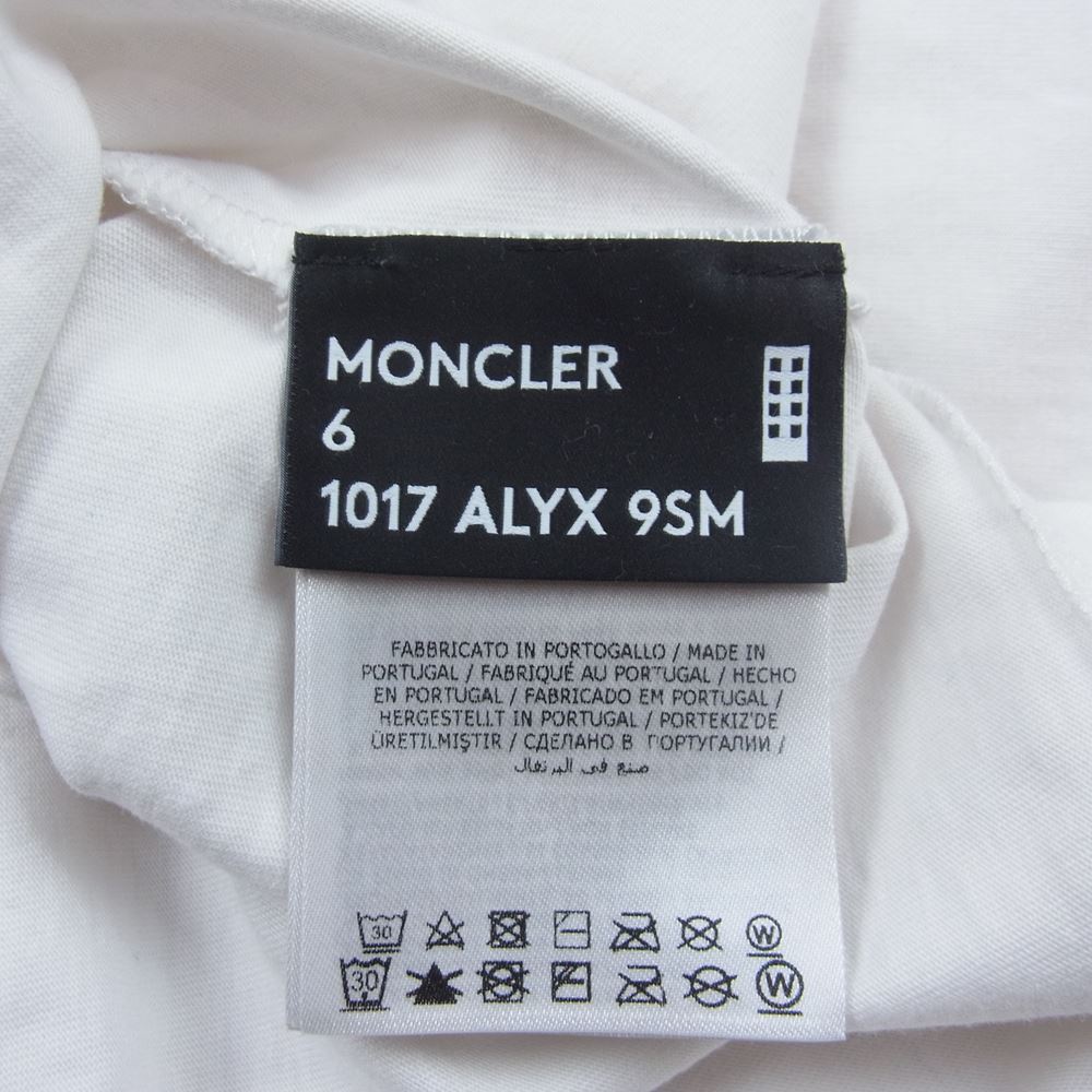 MONCLER モンクレール Ｔシャツ ALYX GENIUS M LUNGA ジーニアス