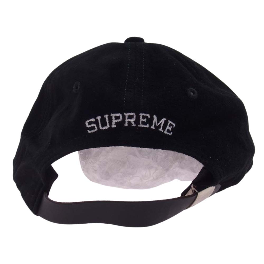 Supreme シュプリーム 帽子 16AW Suede S Logo 6-Panel Cap スエード S