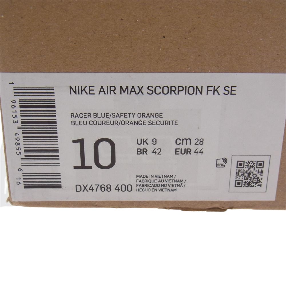 NIKE ナイキ スニーカー DX4768-400 AIR MAX SCORPION FLYKNIT SE