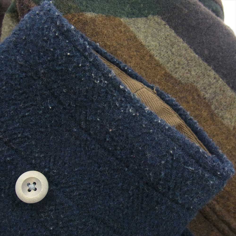 Nigel Cabourn ナイジェルケーボン コート MONTGOMERY COAT REVERSIBLE モンゴメリー リバーシブル ダッフル コート ブラウン系