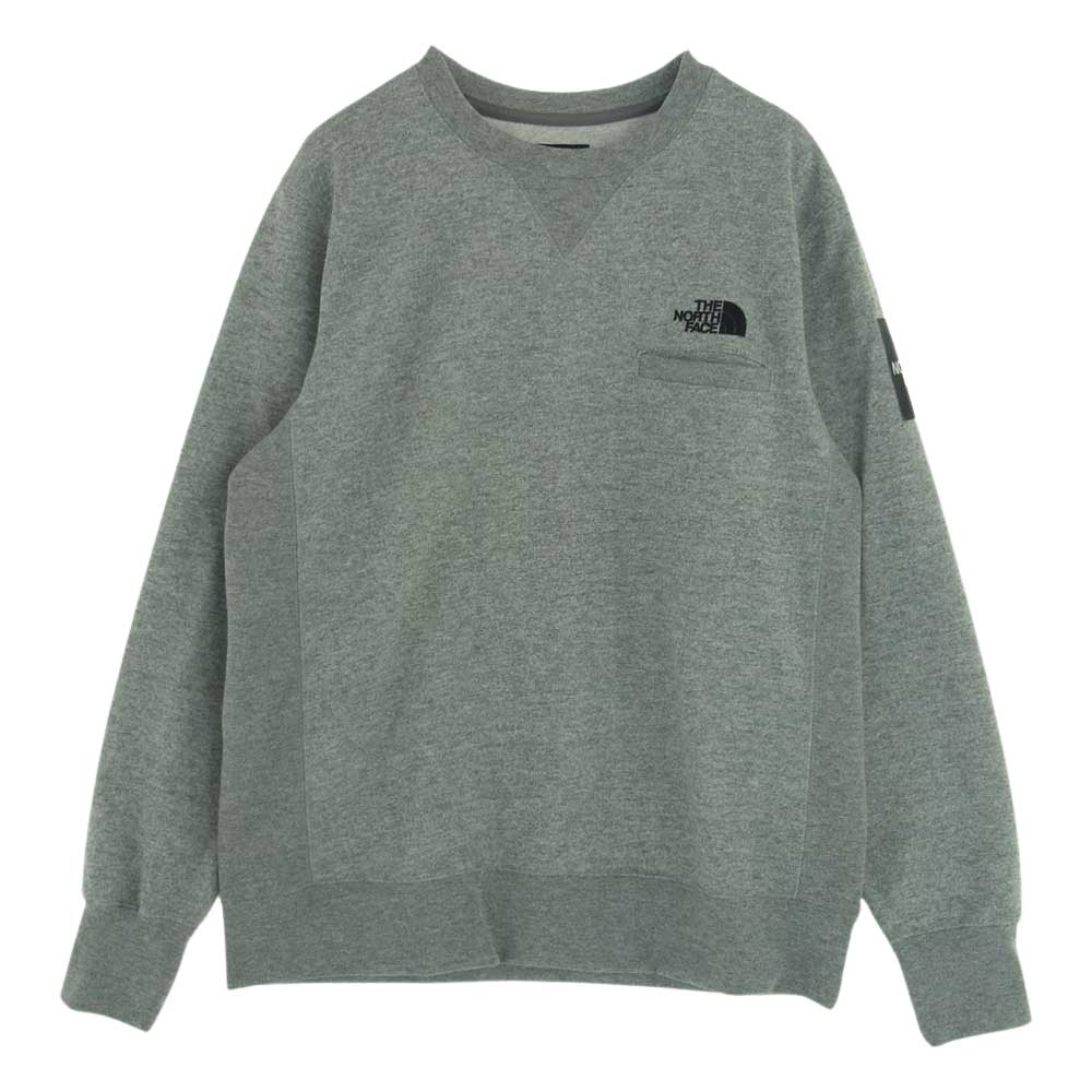 THE NORTH FACE ノースフェイス スウェット NT11832 SQUARE LOGO CREW